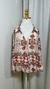 Blusa Amarelô Off com estampa
