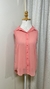 Blusa H&M rosa de botões