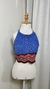 Cropped Tricot Zara azul
