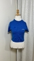 Cropped Galeria Tricot Azul