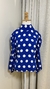 Blusa Lore azul de poá