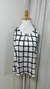 Blusa Cortelle Branca e Preta