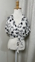 Cropped DressTo Branco desenhos preto
