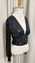 Cropped Preto decote - comprar online