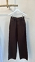 Calça Wide Leg Café na internet
