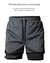 Short esportivo masculino em seda para melhor leveza e conforto no seu treino, tecnologia seca rápido - Vip Sport Shop