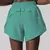 Shorts de corrida para mulheres, 2 em 1, tecido, bolso, ginásio, Yoga, feminino - loja online