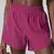 Shorts de corrida para mulheres, 2 em 1, tecido, bolso, ginásio, Yoga, feminino