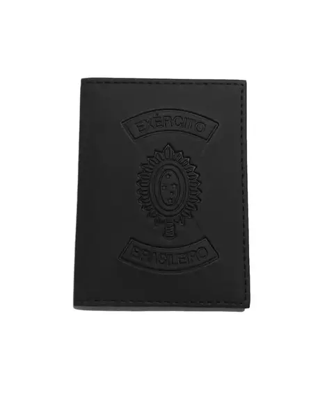 CARTEIRA PORTA DOCUMENTO PLÁSTICO PRETA EB