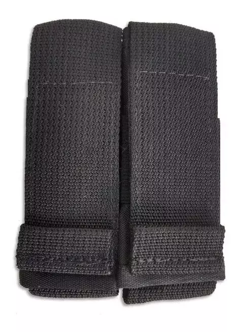 PORTA CARREGADOR MOLLE DUPLO PRETO