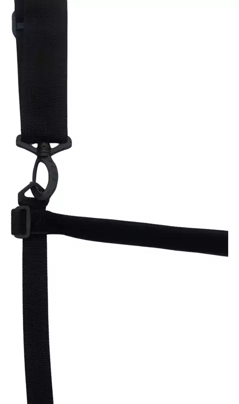 BANDOLEIRA 3 PONTAS PRETA