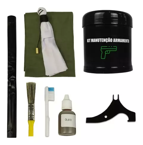 KIT DE MANUTENÇÂO DE ARMAMENTO