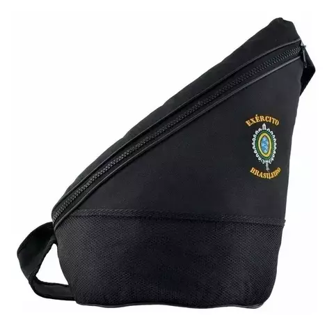 BOLSA DE LADO COM FECHO EB PRETO