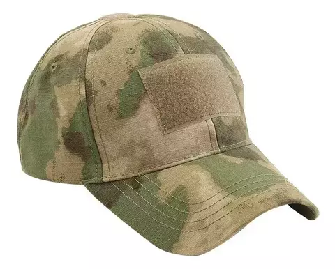 BONÉ CAMUFLADO COM VELCRO