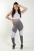 Conjunto Fitness – Calça Legging com Detalhes Assimétricos + Top Tomara que Caia + Regatinha em Tela Dry | REF: FRD5