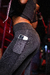 Calça Legging Fitness Preta com Bolso em Tela | REF: LX83