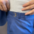 Terno Slim Azul Celeste em Poliviscose com Calça de Regulagem - comprar online