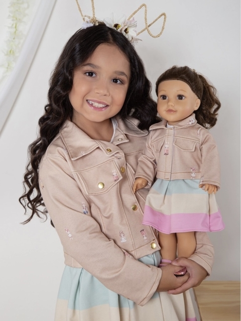 Jaqueta Em Malha Bunny Sarjada Marthiê - comprar online
