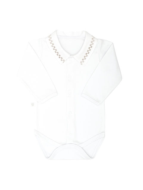 Body Gola Bordada Bege - comprar online