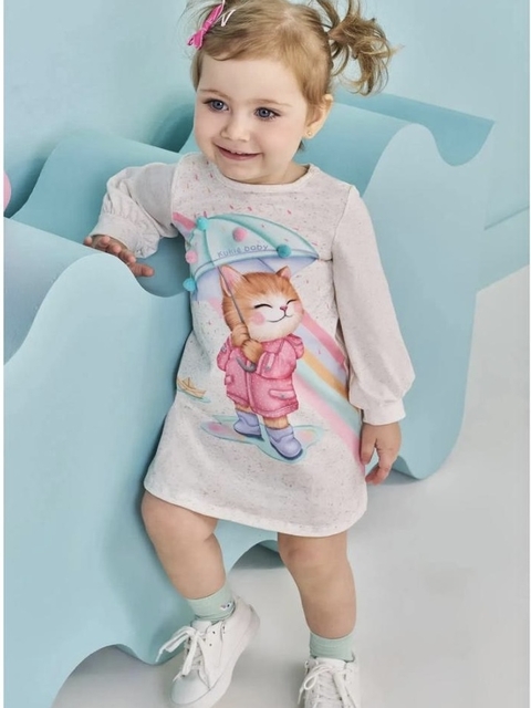 Vestido Em Cotton Kukiê