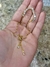 Pulseira cravejada folheada a ouro 18k na internet
