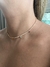 Chocker cravejada folheado a ouro 18k - comprar online