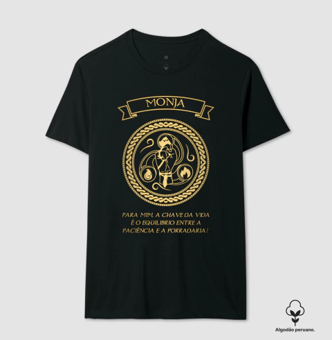 Camiseta Algodão Peruano - Monja