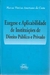 Exegese e Aplicabilidade de Instituições de Direito Publico e Privado - Autor: Marcus Vinicius Americano da Costa (2002) [usado]