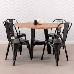 SILLA TOLIX NEGRA - ENSUEÑOS