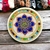 Blue Flower Acrylic Mandala with Rope and Glass Gems - Wall decoration with harmony and sophistication -  A GAROTA DA ARTE SOUK DECORAÇÃO DE QUALIDADE E MUITO  BOM GOSTO