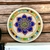 Blue Flower Acrylic Mandala with Rope and Glass Gems - Wall decoration with harmony and sophistication on internet