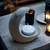 Mini Moon Candle Holder in Cement - Minimalist Decoration - buy online