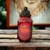 Red Indian Lamp with Lotus Flower - Decorative Art with Mehndi Painting - online store