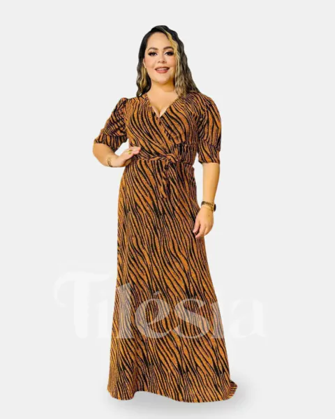 Vestido rayado