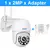 Smar 1080p armazenamento em nuvem sem fio ptz câmera ip speed dome cctv câmera