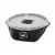 Pote Multiuso Premium 800ml - Preto