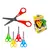 Tesoura Escolar 13cm - Cabo Colorido - comprar online