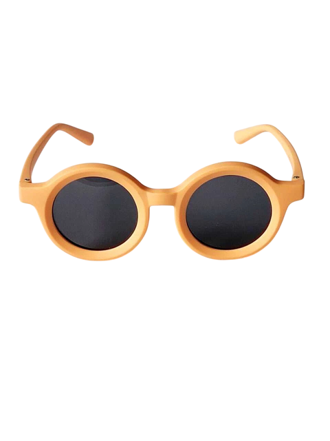 Óculos infantil redondo laranja silicone - comprar online