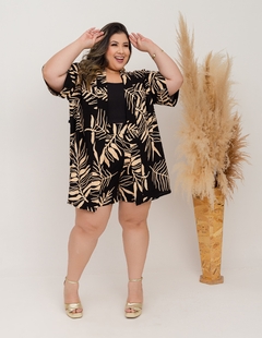 CONJUNTO LUNA - PRETO E BEJE - comprar online