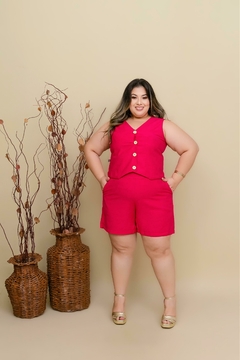 CONJUNTO LARA - ROSA CHOQUE - loja online