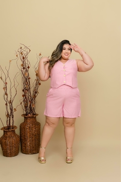 CONJUNTO LARA - ROSA BEBÊ - L.Luna Modas