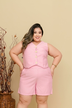 CONJUNTO LARA - ROSA BEBÊ - comprar online