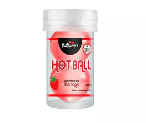 Hot Ball Bolinha Explosiva Morango - comprar online