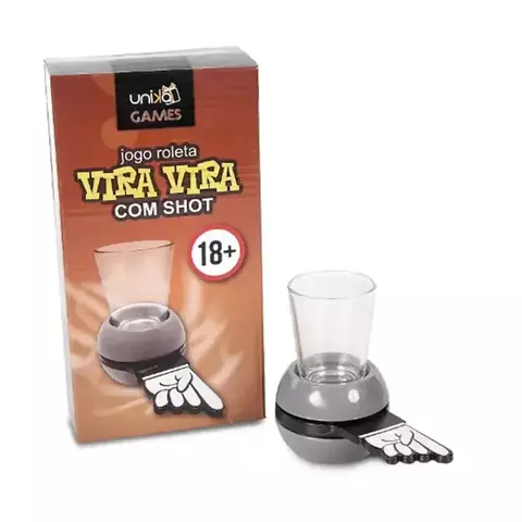 Jogo Roleta De Drinks Vira Vira com Shot Unika - comprar online