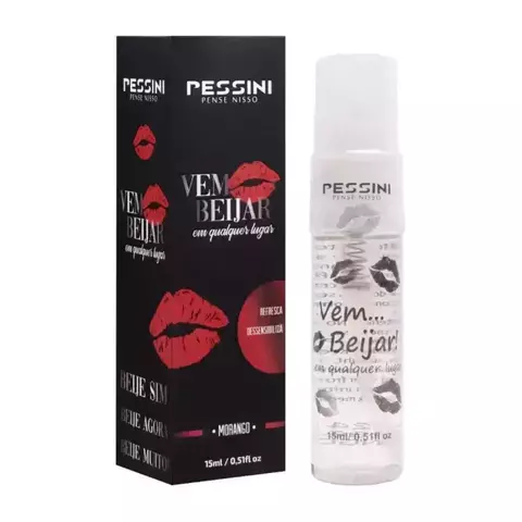 Vem Beijar Excitante Unissex 15Ml Pessini - comprar online
