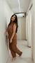 Colete Priscila Marrom