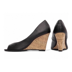 Anabela Plataforma Cunha Feminina - comprar online