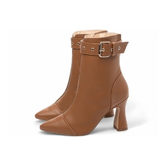 Bota Bico Fino Cano Médio - comprar online