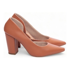Sapato Scarpin Aberto do Lado - comprar online
