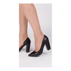 Sapato Scarpin Aberto do Lado